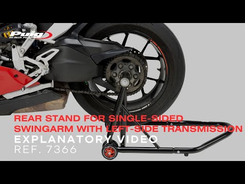 Puig Paddock Stand for the Ducati Streetfighter V4. Available at Motorcycle Performance Store.