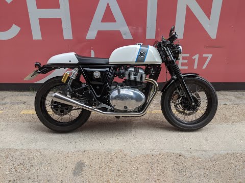 Ironhead Conical Inox Silencers Royal Enfield Continental GT 2018-24 - Motorcycle Performance Store_5