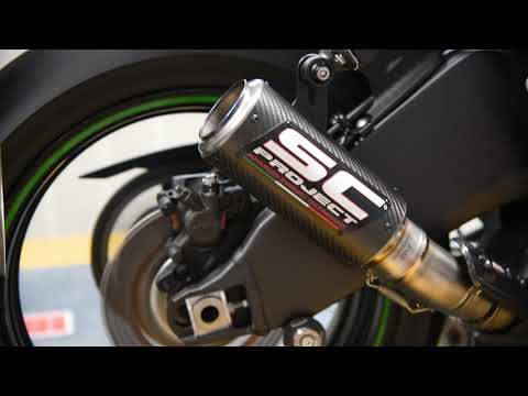 SC Project CR-T Carbon Silencer Kawasaki ZX-6R 2024-25 by SC