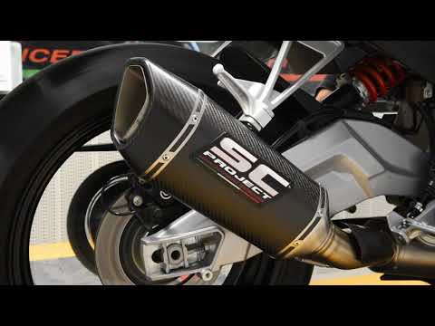 SC Project SC1-R Carbon Exhaust System APRILIA RS660 2020-24