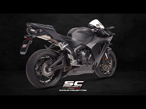 SC Project SC-RR Carbon Fibre Racing Underseat Silencer Honda CBR600RR 2024-25