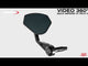 Puig Hi Tech 5 Black Silver Bar End Mirrors