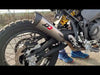 QD Tri Cone Titanium Silencer for the Ducati Desert-X Sound Video