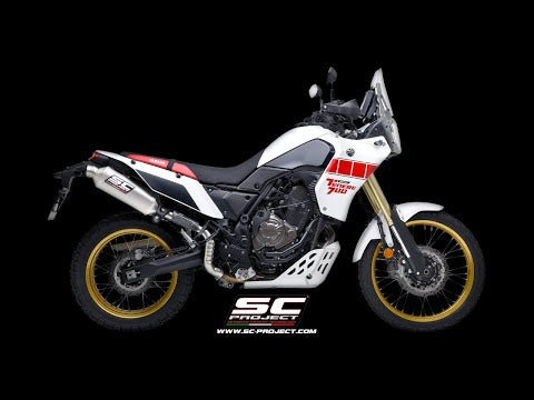 SC Project High Mount Rally Raid Titanium Silencer (Race) Yamaha Tenere 700 2025