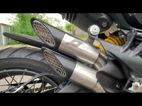 QD Power Gun Sound Video on the Ducati Multistrada 950