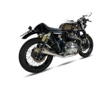Ironhead Conical Inox Silencers Royal Enfield Interceptor 650 2018-25