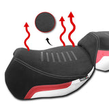 Isotta Heated Rider Comfort Seat White Ducati Multistrada V4