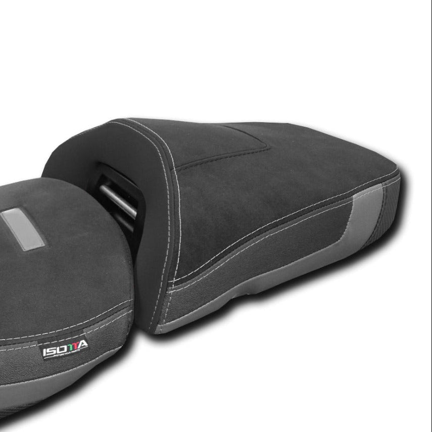 Isotta Heated Pillion Comfort Seat Triple Black BMW R1300GS 2024-26