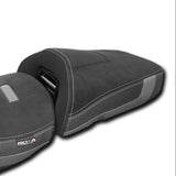 Isotta Heated Pillion Comfort Seat Triple Black BMW R1300GS