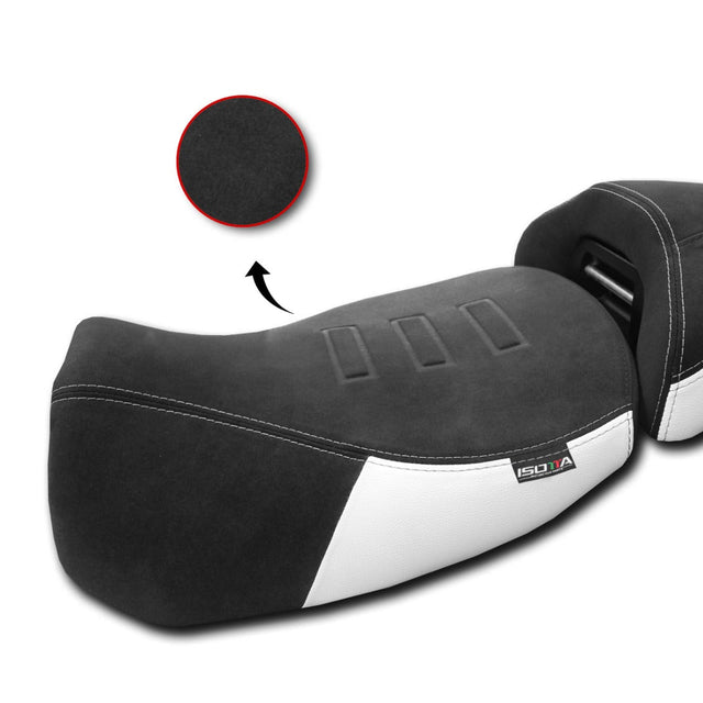 Isotta Comfort Rider Seat With Prostate Channel Lowered Trophy BMW R1300GS