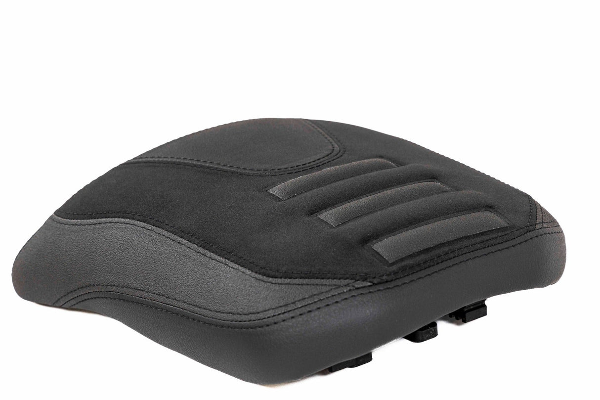 Isotta Comfort Pillion Seat Triple Black Benelli TRK502 2017-24
