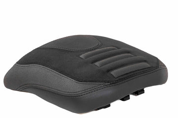Isotta Comfort Pillion Seat Triple Black Benelli TRK502