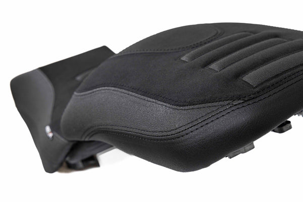 Isotta Comfort Pillion Seat Triple Black Benelli TRK502