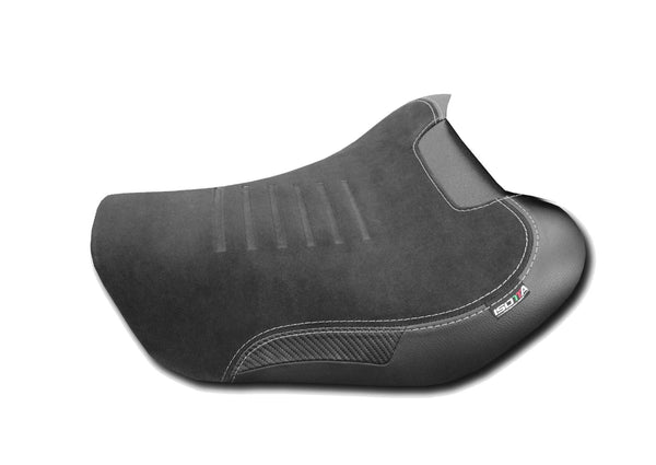 Isotta Comfort Rider Seat With Prostate Channel Triple Black Yamaha Tracer 9