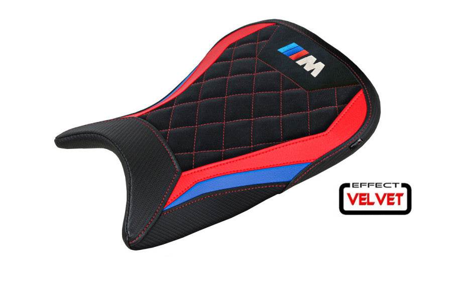 TPZ Italia Kiel Velvet Seat Cover BMW M1000RR 2022-25 - Motorcycle Performance Store