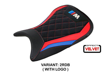 TPZ Italia Kiel Velvet Seat Cover BMW M1000RR 2022-25 - Motorcycle Performance Store