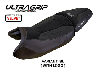 TPZ Italia Koln Velvet Ultragrip Seat Cover BMW R1300GS 2023-24 - Motorcycle Performance Store