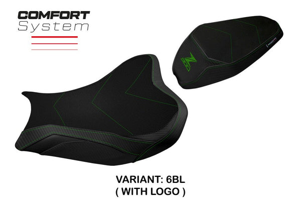 TPZ Italia Shara Comfort system Seat Cover Kawasaki Z900 2017-24 Motorcycle Seat Covers TPZ Italia