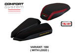 Housse de selle système Confort velours TPZ Italia Adai MV Agusta Brutale 1000 RR 2020-26