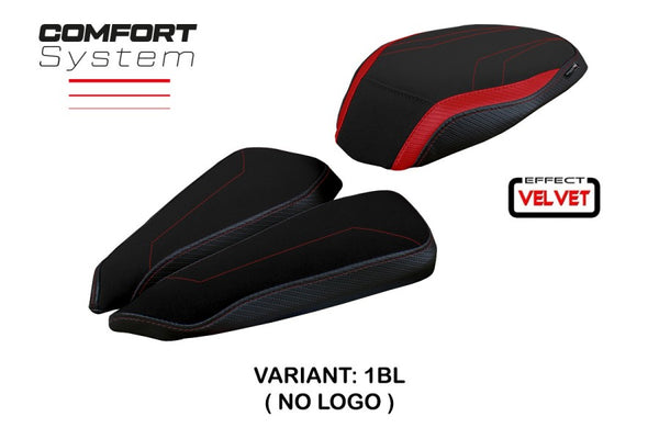 TPZ Italia Meilan velvet Comfort system Seat Cover MV Agusta Brutale 1000 RR 2020-24 Motorcycle Seat Covers TPZ Italia