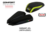 Housse de selle système Confort velours TPZ Italia Meilan MV Agusta Brutale 1000 RR 2020-26