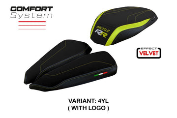 TPZ Italia Meilan velvet Comfort system Seat Cover MV Agusta Brutale 1000 RR 2020-24 Motorcycle Seat Covers TPZ Italia