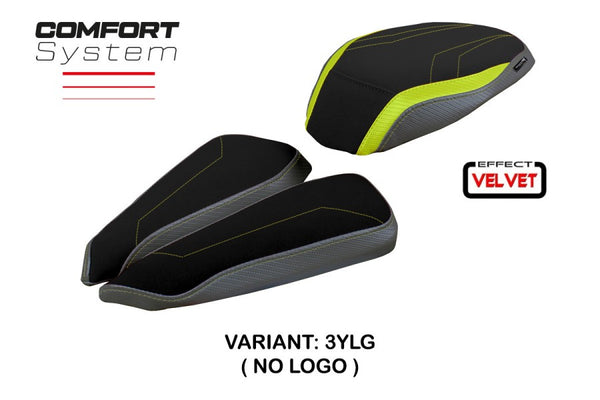 TPZ Italia Meilan velvet Comfort system Seat Cover MV Agusta Brutale 1000 RR 2020-24 Motorcycle Seat Covers TPZ Italia