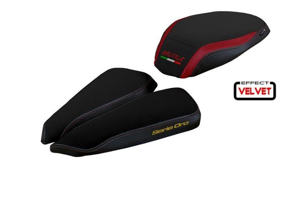 TPZ Italia Adai velvet Seat Cover MV Agusta Brutale 1000 RR 2020-24 Motorcycle Seat Covers TPZ Italia