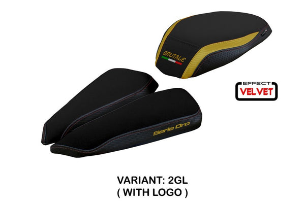 TPZ Italia Adai velvet Seat Cover MV Agusta Brutale 1000 RR 2020-24 Motorcycle Seat Covers TPZ Italia