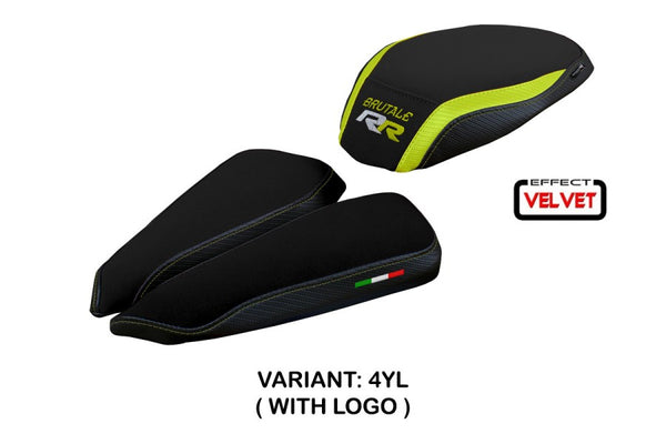 TPZ Italia Meilan velvet Seat Cover MV Agusta Brutale 1000 RR 2020-24 Motorcycle Seat Covers TPZ Italia