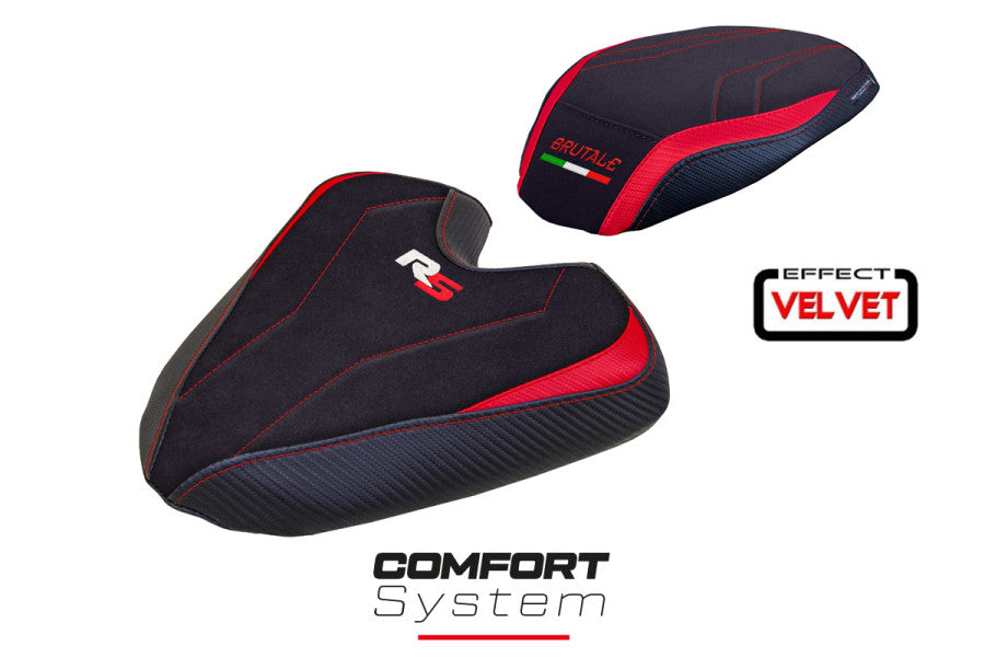 Housse de selle système Confort velours TPZ Italia Ankara MV Agusta Brutale 1000 RS 2021-26
