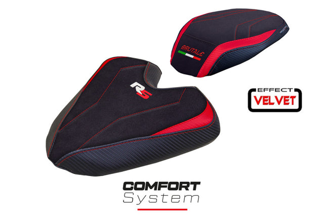 TPZ Italia Ankara velvet Comfort system Seat Cover MV Agusta Brutale 1000 RS 2021-24 Motorcycle Seat Covers TPZ Italia