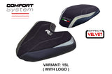 Housse de selle système Confort velours TPZ Italia Ankara MV Agusta Brutale 1000 RS 2021-26