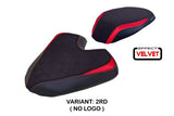Housse de selle velours TPZ Italia Ankara MV Agusta Brutale 1000 RS 2021-26