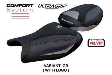 TPZ Italia Japan Velvet Comfort system Seat Cover Suzuki GSX-R 1300 Hayabusa 2008-20 Motorcycle Seat Covers TPZ Italia