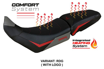 TPZ Italia Heated Seat Cover Triumph Tiger 850 Sport 2021-25 Motorcycle Seat Covers TPZ Italia