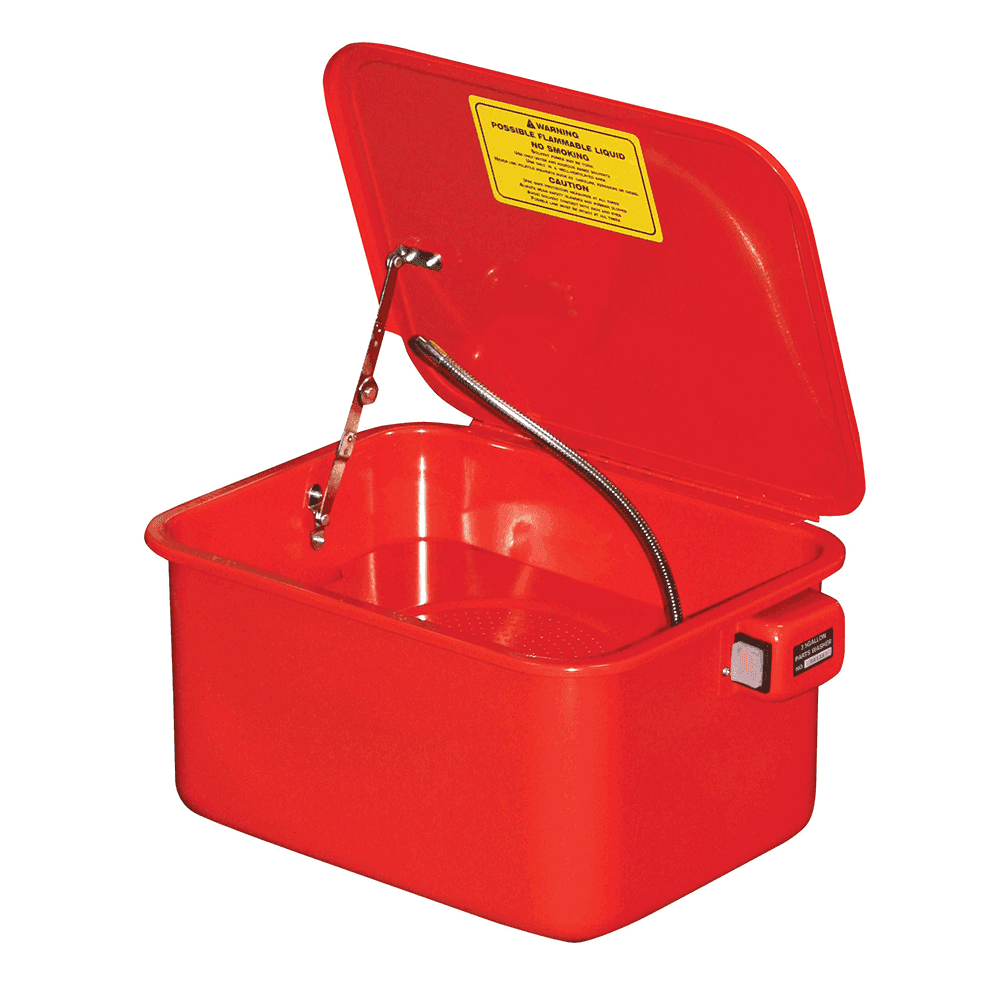 3.5 Gallon Table Top Parts Washer - Motorcycle Performance Store