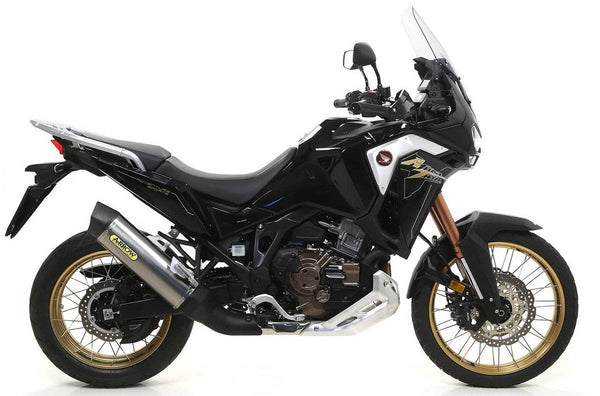 Arrow Maxi Race Tech Silencer - Honda Africa Twin CRF1100L (Adventure) 2020-23 - Motorcycle Performance Store