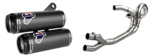 Ducati Monster 1200 S - Racing Exhaust System 2017-21 - Motorcycle Performance Store 