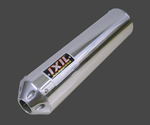 IXIL Oval Inox Quad Silencer PGO BUG RACER 500i 2007-10 - Motorcycle Performance Store 