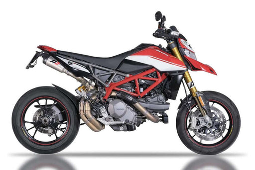 QD Twin Titanium Under Seat Silencers - Ducati Hypermotard 950 (SP) 2019-2022 - Motorcycle Performance Store 