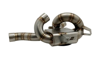 QD Decat Mid Pipe - Ducati Multistrada V4 / S 2021-24 - Motorcycle Performance Store