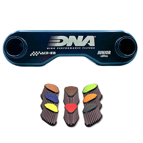 DNA Stage 3 Leather Top Air filter Kit - Honda Monkey Bike 125 2018-21 - Motorcycle Performance Store 