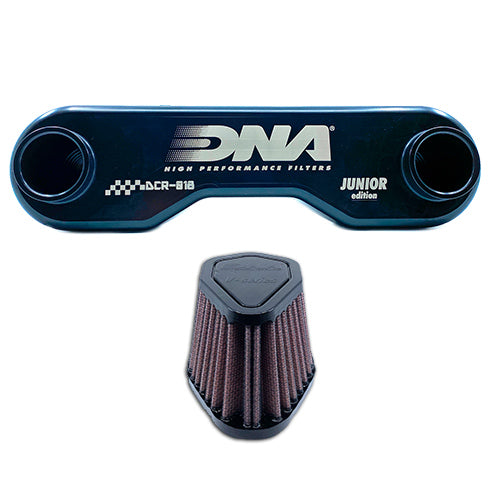 DNA Stage 3 Rubber Top Air Filter Kit - Honda Monkey Bike 125 2018-21 - Motorcycle Performance Store 