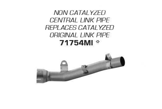 Arrow Decat Pipe Kawasaki ZX-10RR 2021-24 - Motorcycle Performance Store