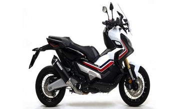 Arrow Race-Tech Aluminium Dark Silencer Honda X-ADV 750 2017-24 - Motorcycle Performance Store