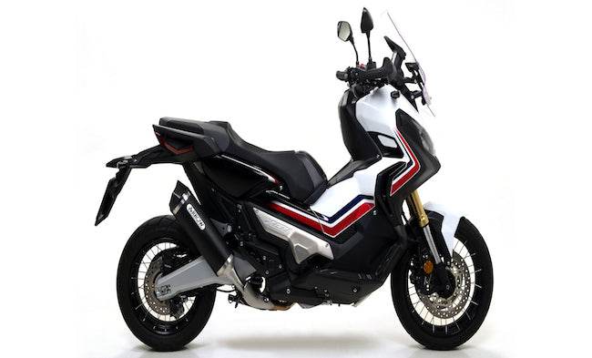 Arrow Race-Tech Aluminium Dark Silencer Honda X-ADV 750 2017-24 - Motorcycle Performance Store