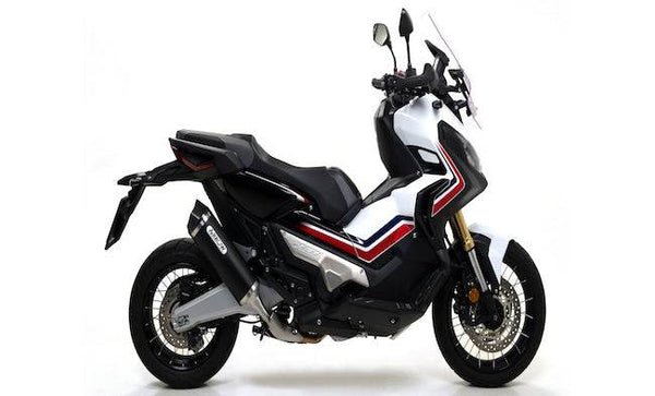 Arrow Race-Tech Aluminium Dark Silencer Honda X-ADV 750 2017-24 - Motorcycle Performance Store