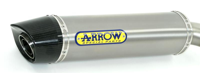 Arrow Titanium/Carbon Maxi-Race Silencer -  Suzuki DL1000 V-Strom 2014-20