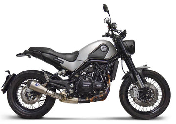 Termignoni Titanium Relevance Silencer - Benelli Leoncino 500 / Trail 2018-21 - Motorcycle Performance Store